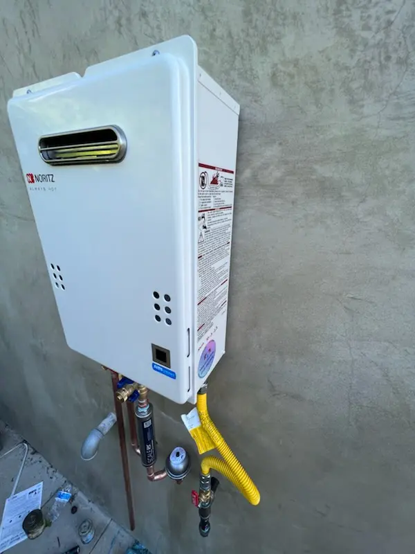Tankless water heater installation for Coldwater homes
